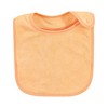 Hudson Baby Infant Girl Rayon from Bamboo Terry Bibs, Citrus, One Size - 3 of 4