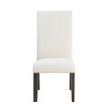 Acacia and Asian Hardwood Solids Upholstered Chair (Set of 2) with Solid Wood Legs, Mortise-and-Tenon Joinery, Corner Blocks - 2 of 3