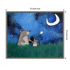 Amanti Art Two Bears under the Moon by Andrea Doss Canvas Wall Art Print Framed 20 x 16-in. - 4 of 4