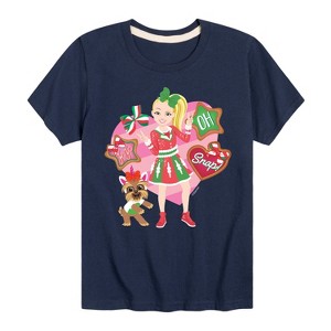JoJo Siwa Oh Snap Short Sleeve Graphic T-Shirt - Navy - 3T - 1 of 3
