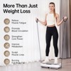 MaseiKar Vibration Plate Exercise Machine for Women, Whole Body Workout Platform with Resistance Bands, Remote Control, Home Gym Fitness, 330LBS Load - 2 of 4
