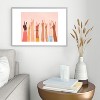 Nadja Peace Metal Framed Art Print - Deny Designs - 2 of 4