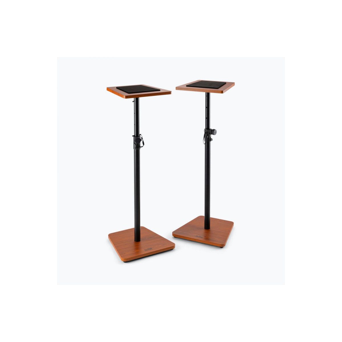 On-Stage SMS7500RB Wood Studio Monitor Stands (Rosewood, Pair)