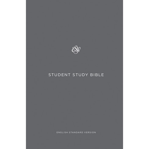 Student Study Bible-esv - (hardcover) : Target