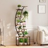 Plant Stand With Grow Light, 9 Tiered Tall Plant Stands Indoor, 62" Plant Shelf for Indoor Plants Multiple - 2 of 4