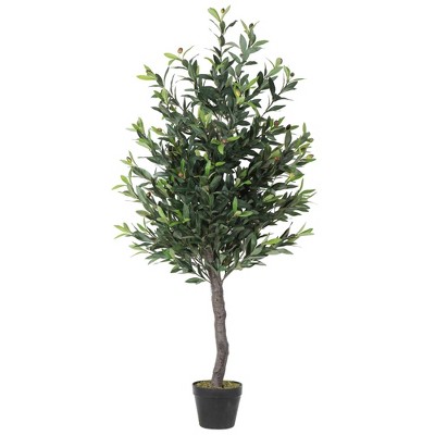 Artificial Olive Tree in Pot (50in) - Vickerman