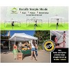 10x10 Commercial Centerlok Canopy & 1 Sidewall & 2 Utility Rails - Accessory Hub - HPP100H - 3 of 4