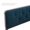 Modway Collins Tufted Twin Fabric and Wood Headboard -  Interchangeable Bed Frame Options  - Rubberwood with MDF ,Fabric, Foam, LVL - 4 of 4