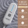 King Heated Mattress Pad - Breathable Air Layer Electric Mattress Pad Cover, 78"x80" - 4 of 4
