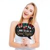 Big Dot of Happiness Christmas Pajamas - Holiday Plaid PJ Party Photo Booth Props Kit - 20 Count - 3 of 4