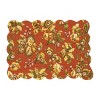 C&F Home Estelle Quilted Reversible Floral Damask Placemat Set of 6 - 4 of 4