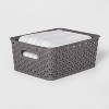 Y-Weave Small Decorative Storage Basket - Brightroom™ - image 2 of 4