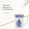 Spode Blue Italian Christmas Mug, 12oz - Elegant Holiday Drinkware with Iconic Christmas Tree Motif, Dishwasher & Microwave Safe Festive Mug - 4 of 4