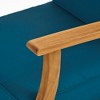Infurnic Patio Seating Sets Modern Outdoor Furniture Set Featuring Unique Design,Perfect for Gardens, Living Spaces, Blue, 28.25"*28"*32.75" - 4 of 4