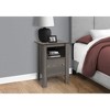 NicBex Modern Nightstand with 1 Drawer and Open Shelf Bedside Table with Storage End Table for Living Room, Bedroom - 2 of 4