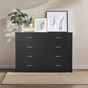 PAGED Modern Dresser Ample Storage Wide Chest of Drawers with Drawers, Storage Cabinet for Bedroom - 1 of 4