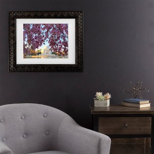 Trademark Fine Art Mich Catanzaro Jefferson Memorial Matted Framed Art - 1 of 4