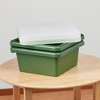 ECR4Kids Square Bin with Lid, Storage Containers, 2-Pack - 4 of 4