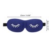 Unique Bargains Eyelash Pattern 3D Eye Mask 1 Pc - 2 of 4