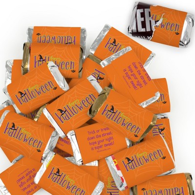 Halloween Candy Party Favors Hershey's Miniatures Chocolate by Just Candy - Spirit