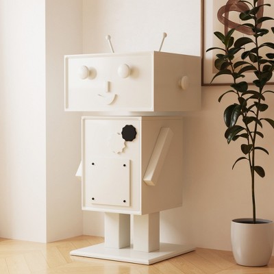 Luck Live Robot cabinet, storage cabinet for small bedroom, storage cabinet for bucket cabinet