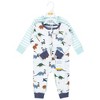 Hudson Baby Cotton Sleep and Play, Beach Dino - 2 of 4