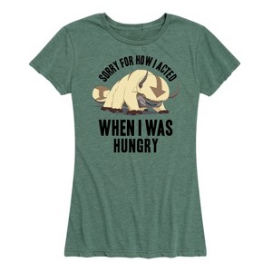 Women's - Avatar: The Last Airbender - Appa Hungry Short Sleeve Graphic T-Shirt - 1 of 4
