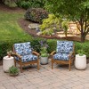 ARDEN Outdoor Plush Modern Tufted Blowfill Deep Seat Set, 24 x 24, Water Repellent, Fade Resistant - 3 of 4