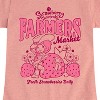 Girls' - Strawberry Shortcake - Farmers Market Fitted Short Sleeve Graphic T-Shirt - 2 of 4