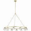 Crystorama Lighting Aragon 12 - Light Chandelier in  Soft Brass - 4 of 4