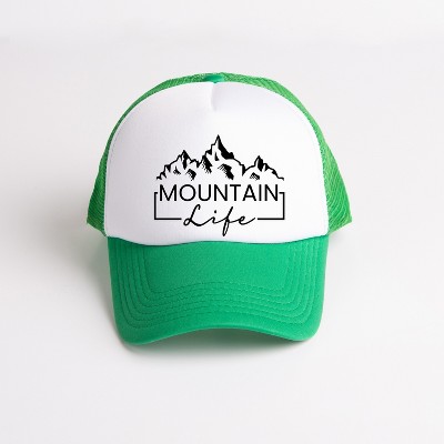 Simply Sage Market Mountain Life Adult Foam Trucker Hat