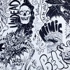 Dungeons & Dragons Monster Sketch Art 31.5" x 15.5" White Desk Mat - 2 of 2