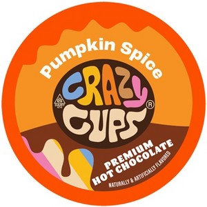 Crazy Cups Pumpkin Spice Hot Chocolate Pods - 1 of 4