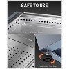 Cyberpit One 20-Inch Smokeless Fire Pit with Pull-Out Ash Pan, Portable Outdoor Firepit, Stainless Steel, Blue - 3 of 4