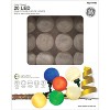 GE Color Choice 20-Count LED Dual Color G-20 Ice String Lights 15.8-ft - 3 of 4