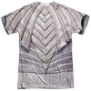Men's Star Trek Discovery White Klingon Uniform (Front Back Print) Short Sleeve Costume T-Shirt - 3 of 4