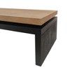 CAVINAS Coffee Tables for Living Room Modern Rectangular Coffee Table Sleek Floating Top Design for Apartment - 4 of 4