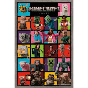 Trends International A Minecraft Movie - Grid Framed Wall Poster Prints - 1 of 4