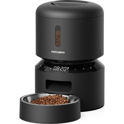 PETLIBRO Automatic Cat Feeder, Pet Dry Food Dispenser Triple Preservation & Stainless Steel Bowl, Small/Medium Pets - 3L