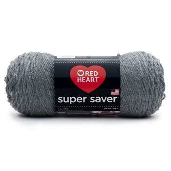 Red Heart Soft Yarn-light Grey Heather : Target