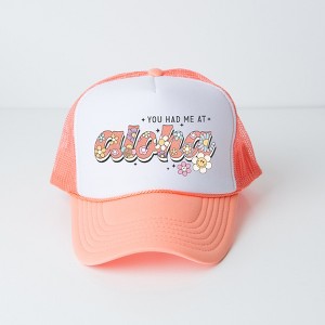 Simply Sage Market You Had Me At Aloha Adult Foam Trucker Hat - 1 of 1
