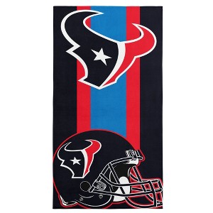 Houston Texans NFL Zone Read Beach Towel 30 x 60 inches - 1 of 4