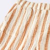 Baby Boys' 2pc Cuddle Bear T-Shirt and Striped Gauze Pant Set - Cloud Island™ Cream - 4 of 4