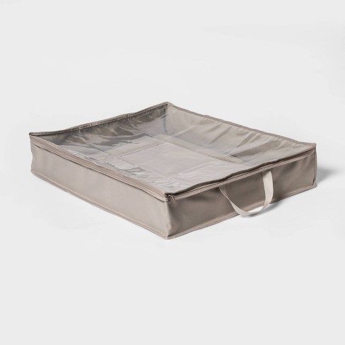 Grey Under Bed Storage Bag