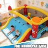 HOMDOX 13.3 x 13.4 x 7.14 FT Bounce House Updated Large Slide w/Air Blower/Jump Area/Basketball Hoops/840+420D Thickened Material Idear for Kids 3-12 - 3 of 4
