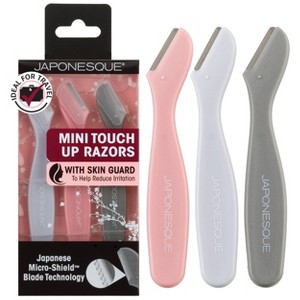 JAPONESQUE Mini Touchup Razors - 3ct - 1 of 4