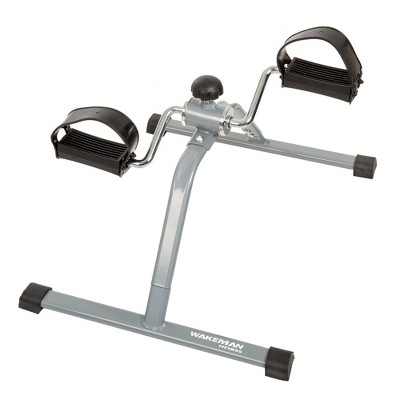 Wakeman Fitness Pedal Exerciser with Adjustable Resistance Knob