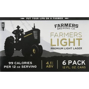 Farmers Brewing Co., Farmers Light, Light Lager - 12pk/12 fl oz - 1 of 1