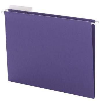 Smead Hanging File Folder with Tab, 1/3-Cut Adjustable Tab, Letter Size, 25 per Box