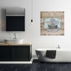 Stupell Industries Le Bain Vintage Style Bath, 30" x 30" - 2 of 4